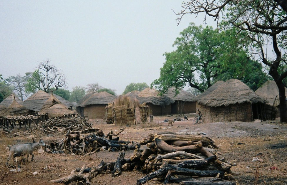 Farming community in Northern Ghana